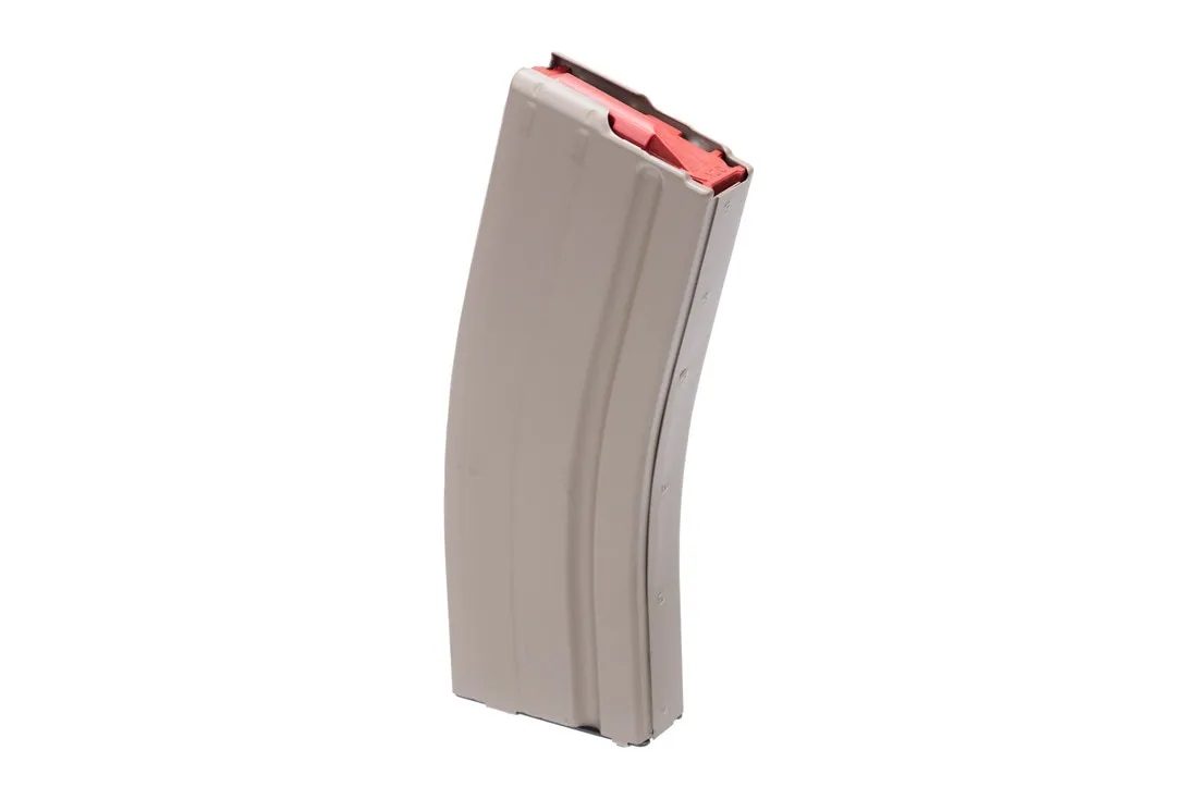6MM ARC SS MAGAZINE - FDE W/ RED FOLLOWER, 25/RD